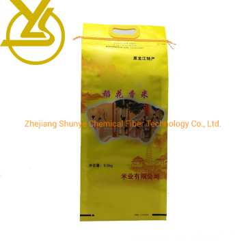 10kg Plastic Packaging PP Woven Rice Bag for Flour Food Feed